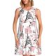 thumbnail image 1 of Balery Paris Vestidos de verano para mujer con estampado: vestido holgado sin mangas, vestido playero informal y cómodo para días calurosos., 1 of 7