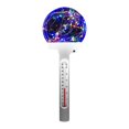 thumbnail image 1 of Qocolhg Solar Pool Thermometer Floating Easy Read, Pool Thermometer with Light, IP68 Waterproof Pool Water Temperature Thermometer for Pools and Spas, Pool Accessories, 1 of 9