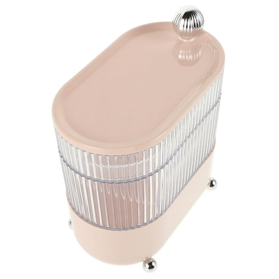 ELAYARD Rotating Hair Tie Organizer and Makeup Storage Box, Water-Resistant, 1 Piece