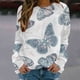 thumbnail image 1 of Pntutb Mujeres Invierno Sexy Cuello Redondo Manga Larga tops Vacas Impreso Regular Sudaderas Con Capucha Sudadera Blusa Pntutb Pntutb-625, 1 of 5