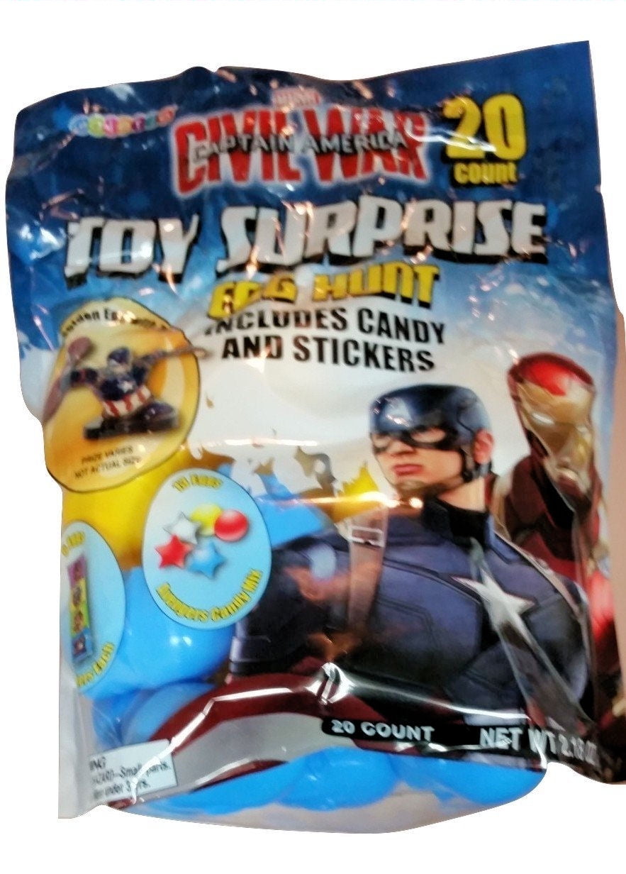 captain america surprise eggs