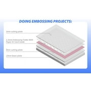 6 inch Die cutting and embossing machine, perfect for card making