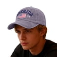 thumbnail image 5 of Women Baseball CapCommemorative Cap， States 250Th Anniversary Hat，Adjustable Patriotic Baseball Cap, 5 of 5