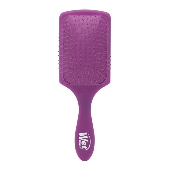 Wet Brush Paddle Detangler for All Hair Types - Frost Purple