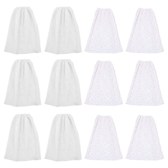 KAKOWELY 20pcs Assorted Color Disposable Bath Towel Women's Shower Towel for Bathroom Nonwoven Fabric