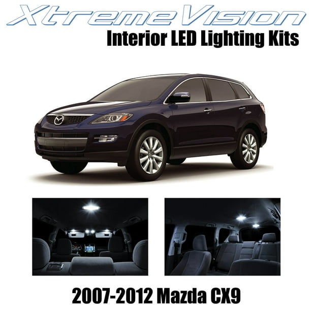 XtremeVision Interior LED para Mazda CX9 2007-2012 10 Piezas Pure White Interio - Walmart.com