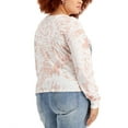 thumbnail image 2 of Love Tribe Womens Plus Size Tom and Jerry Graphic-Print Top,White/Rose Dust,2X, 2 of 3