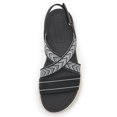 thumbnail image 3 of Sandalias Planas Con Cruzadas para Mujer Antideslizante Transpirable Viajes Al Aire Libre, 3 of 9