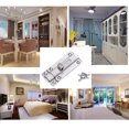 thumbnail image 5 of Door Bolts, 2 Pieces Stainless Steel Latch Sliding Door Lock, Surface Mounted Slide Bolt For All Types Of Internal Doors, 5 of 5