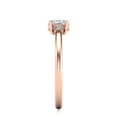 thumbnail image 2 of SuperJeweler 1/2 Carat Rose Cut Diamond Ring in 14 Karat Rose Gold for Women, 2 of 6