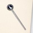 thumbnail image 4 of Starry sky polar bear Book Accessories: Vintage Silver Lace-Edged Bookmark - the Gift for Book Lovers and Readers, 4 of 5