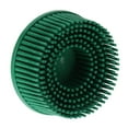thumbnail image 4 of Sarapandan 2 Inch Metal Deburring & Rust Removal Bristle Discs with Shank Attachment, Green Coated Abrasives for Smooth Finishing, 4 of 8