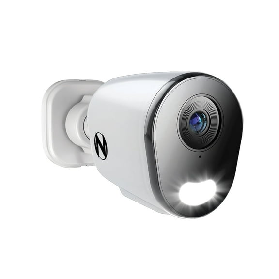Night Owl Add On Wired IP 12MP Deterrence Camera with 2-Way Audio - White