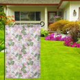 thumbnail image 3 of Wukai Lilies Flowers Print Garden Flag 12.5x18 Inch Double Sided Sun-resistant Rain-resistant, Wrinkle-resistant Colorfast(Only Flag), 3 of 7