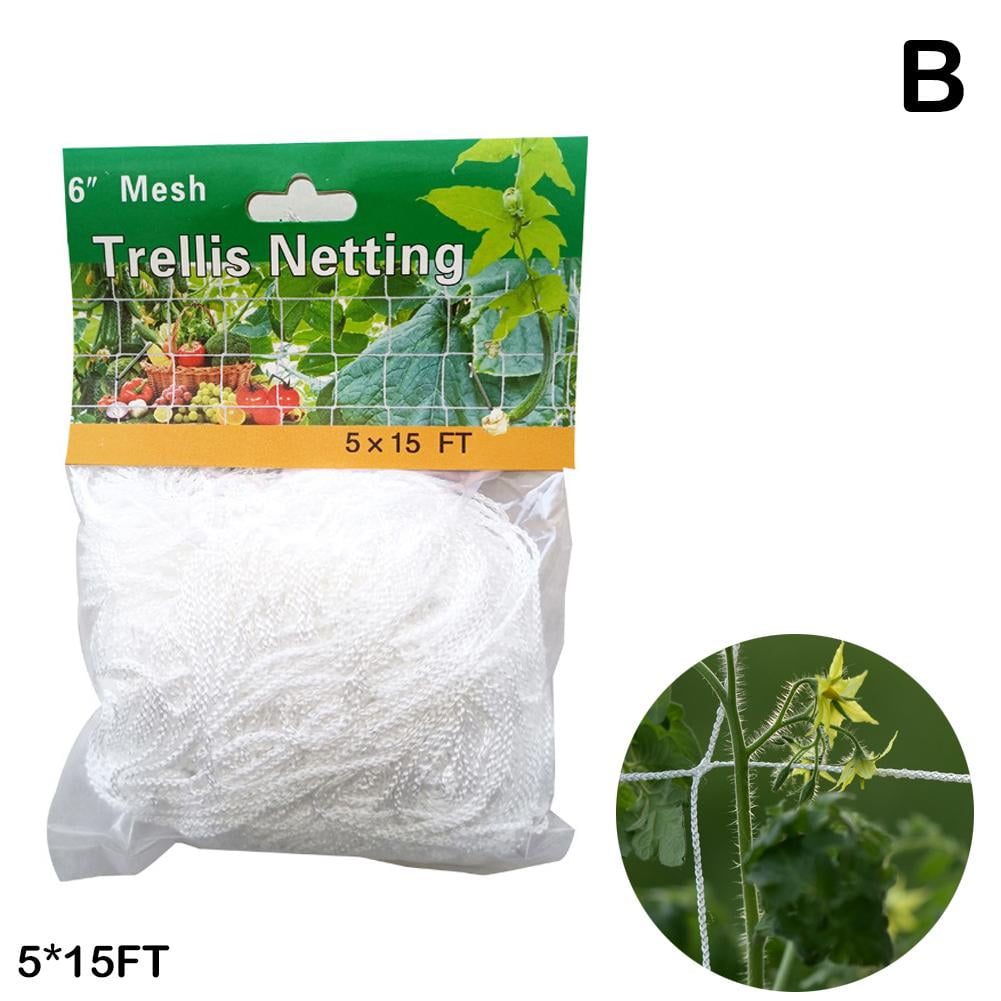 860FT Heavy Duty Garden Trellis Netting Plant Support Garden Fence