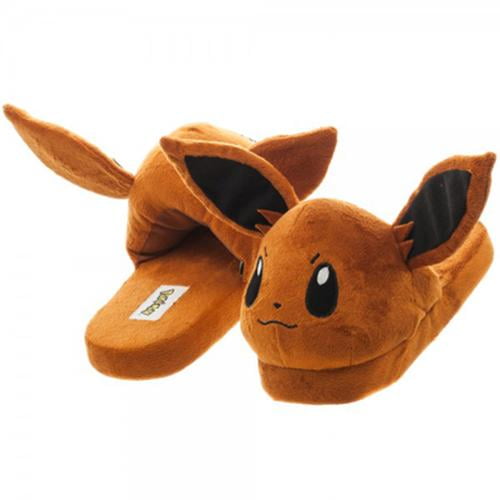 Pokémon - Pokemon Eevee Plush Adult Slippers X-Large - Walmart.com - Walmart.com