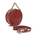 thumbnail image 2 of Pre-Owned Chanel Round As Earth 2WAY Bag Shoulder Patent Leather Red A91946 BP (Good), 2 of 10