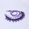 thumbnail image 2 of Portable Elastic Travel Clothesline With 12pcs Clothespins Travel Gadgets, 2 of 2