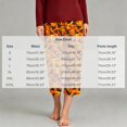 thumbnail image 3 of Zynoxe Womens Capri Pants Lounge Straight Breathable Halloween Printed Elastic Waist Plus Size Trousers with Pockets Trendy Streetwear Pajama Pants, 3 of 5