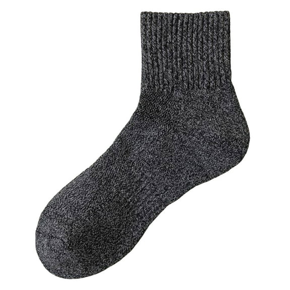 AWZXDE Men's Cushioned Athletic Ankle Socks with Honeycomb Grip and Cushion Sole Breathable Sports Socks for Basketball Running and Daily Training Dark Gray,One Size