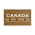 thumbnail image 1 of Canada True North Strong Free Doormat, 1 of 1