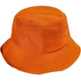 thumbnail image 3 of CoCopeaunts Kids Bucket Hat and Women Bucket Cap Summer Sunscreen Men Pure Color Outdoor Collapsible Fisherman Hat 2 Sizes, 3 of 8