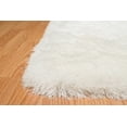 thumbnail image 3 of United Weavers Benella Mercia White Woven Polyester Shag Area Rug, 3 of 5