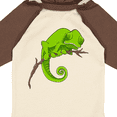 thumbnail image 4 of Inktastic Cute Chameleon Boys or Girls Long Sleeve Baby Bodysuit, 4 of 5