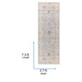 thumbnail image 5 of Livabliss x Becki Owens Marlene Vintage Medallion Runner Area Rug,2'7" x 7'3",Pale Blue, 5 of 9
