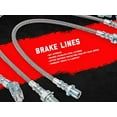 thumbnail image 2 of Front Extended Stainless Steel Brake Lines for 4, 2 of 3