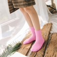 thumbnail image 5 of Mifelio Fuzzy Socks for Women, Women Fuzzy Slipper Socks Warm Soft Winter Plush Sleeping Socks Womens Socks Red, 5 of 9