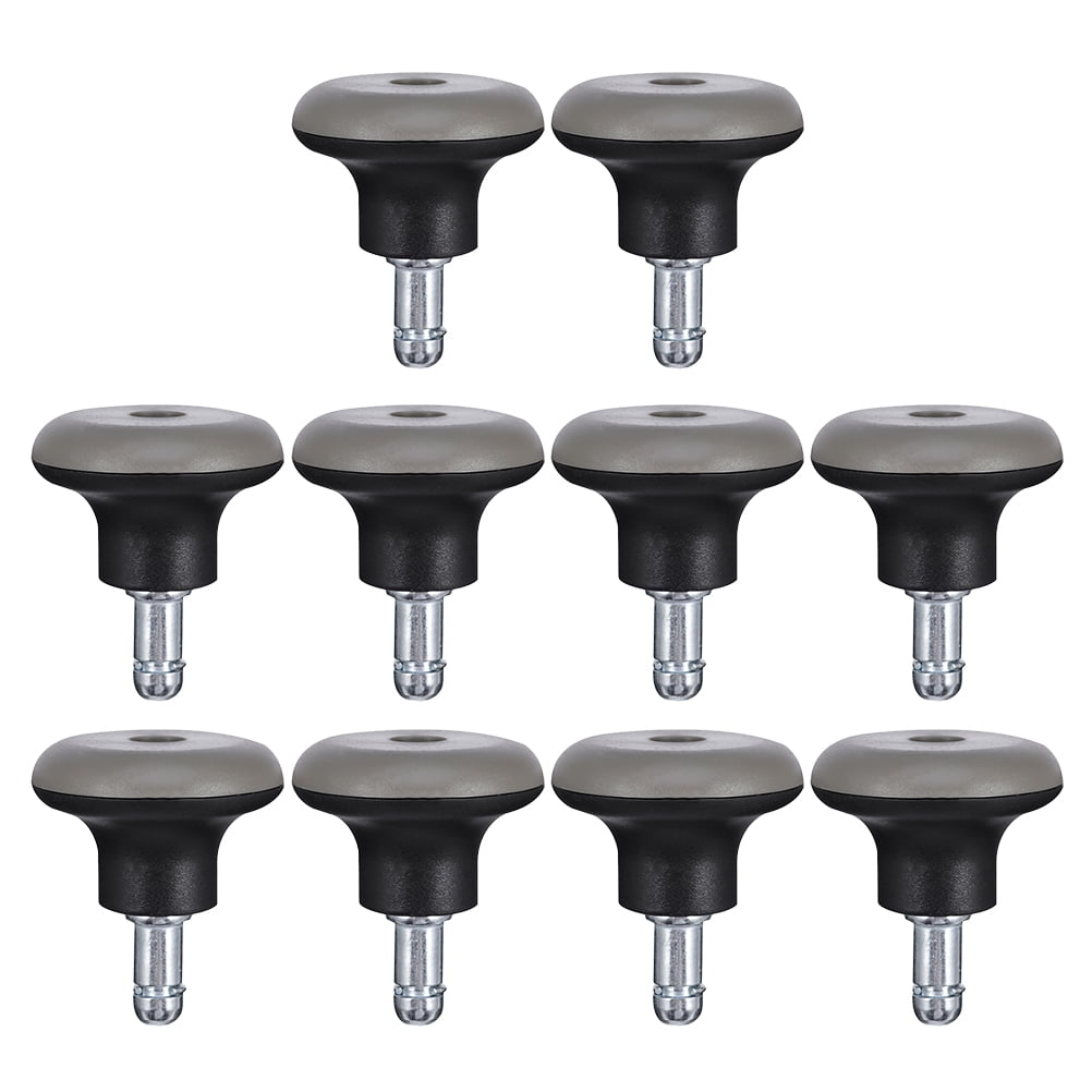 10Pcs Office Chair Wheels Caster Replacement Feet Chair Fixing Wheels