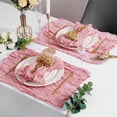 thumbnail image 3 of LZY 120 Pack Gauze Cheesecloth Napkins 20x20 Inch Dinner Cloth Napkins, Soft Boho Table Napkins Rustic Wrinkled Cheese Cloth Napkins Bulk for Wedding Party Baby Shower Event Dec, 3 of 7
