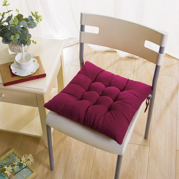 Fiudx Almohadillas de Cojín, Cojín de Asiento Ergonómico con Soporte, Diseño Elegante y Suave, Fácil de Limpiar y Duradero, para Uso En Exteriores En Casa o En La Oficina, Cómodo para Cualquier Espac