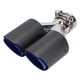 thumbnail image 2 of Tubos de escape, tubo de escape doble universal, punta de escape para automóvil, accesorios de modificación para automóvil, características de vanguardia, 2 of 9