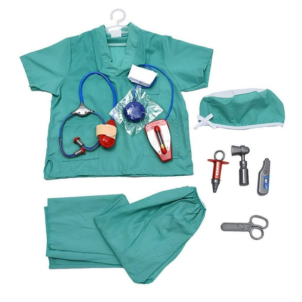 Juguetes de simulación para niños, traje de cosplay, médico, veterinario y espacial. Vestido