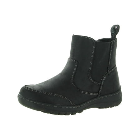 

Khombu Womens Charlotte Faux Leather Slip On Booties