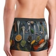 thumbnail image 5 of Disketp Various Herbs And Spices In Spoons Men'S Boxer Briefs,Soft And Breathable Cotton Underwear With Comfortflex Waistband, 5 of 9