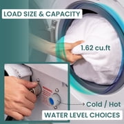 Equator All-in-One 4600 Washer Dryer Combo, Ventless/Vented, Pet Cycle, 1.62 cu.ft / 15 lbs, 110V, White