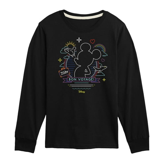 Disney - Mickey Mouse Long Sleeve Graphic T-Shirt