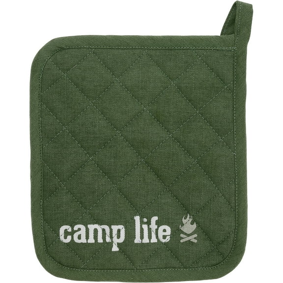 Camp Life - 8 " x 9" Pot Holder