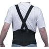 Lumbar Industrial Back Support With Shoulder Straps, Large