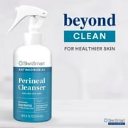 SkinSmart Antimicrobial Perineal Cleanser, Ideal for Incontinence Care and Postpartum, Removes Bacteria, 8 oz Spray