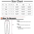 thumbnail image 3 of Pantalons Tendance pour Femmes Jean Évasé Classique Taille Haute Ajusté avec Poches P-42 Café m, 3 of 7