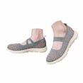 thumbnail image 2 of Leozcaa Slip On Orthopedic Sneakers Women Breathable Mesh Knitted Walking Colorful Arch Support Shoes, 2 of 8