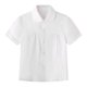 thumbnail image 2 of Odeerbi Camisa de Vestido de Algodón de Manga Corta Peter Pan Collar Camisas de Uniforme Escolar, 2 of 5