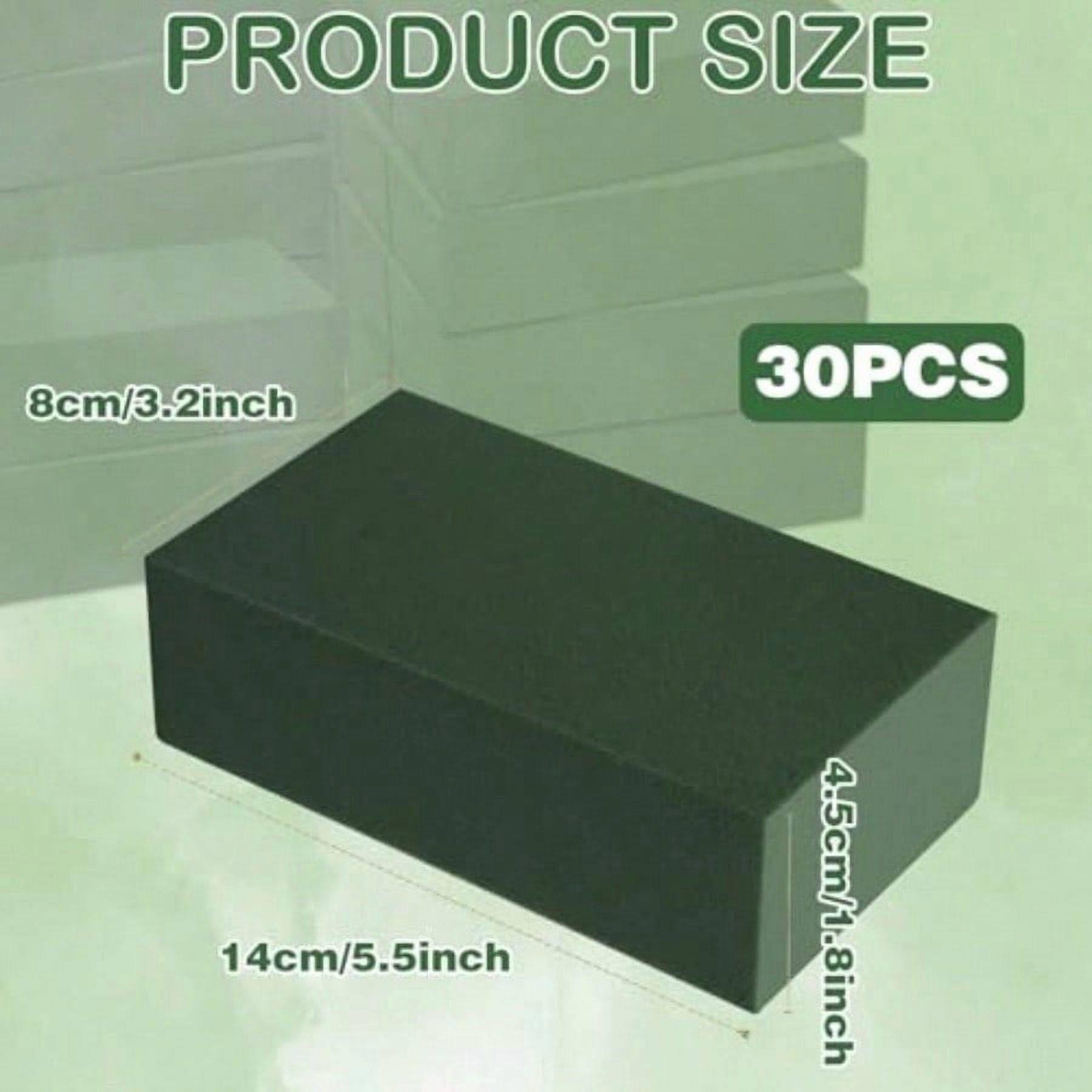 30Pieces Floral Foam Blocks Green Floral Foam For Flower Arrangements Flower Foam Blocks Florist Foam Dry Foam Plant Foam Wet Foam For Artificial Flowers 5.5 X 3.2 X 1.8 Inches