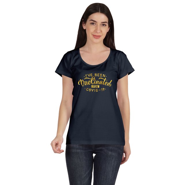 Inkmeso I've Been Vaccinated For Pro-Vaccine T-shirt Tops For Womens