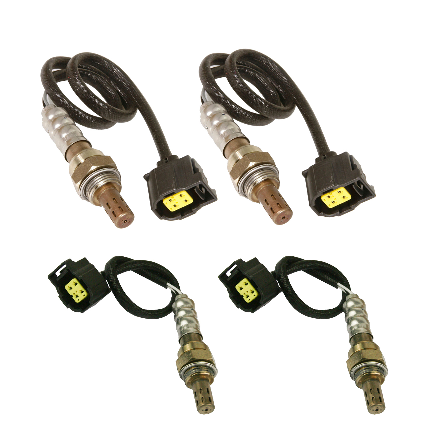 Maxfavor 4Pcs O2 Oxygen Sensor for Dodge Ram 1500 Pickup 5.7L 5.9L 2002-2003 Upstream + Downstream