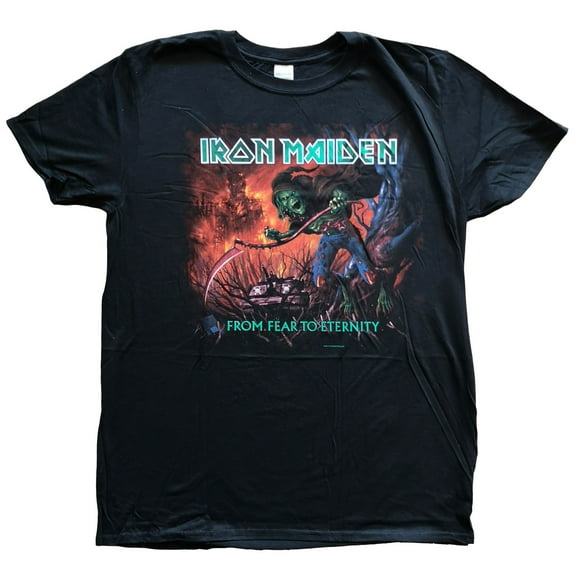 Men's Iron Maiden From Fear To Eternity Album T-shirt Small Black
